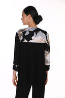 Frank Lyman Floral Asymmetrical Jacket Style 269225