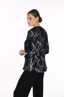 Frank Lyman Floral Collared Formal Swing Jacket Style 269240
