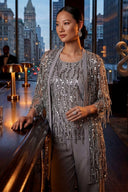 Frank Lyman Open Front Long Jacket Style 269314