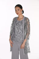Frank Lyman Open Front Long Jacket Style 269314