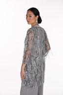Frank Lyman Open Front Long Jacket Style 269314