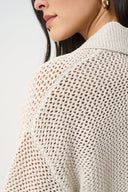 Joseph Ribkoff Sequin Polo Sweater Style 271904
