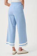 Joseph Ribkoff Striped Hem Knitted Culotte Style 271959