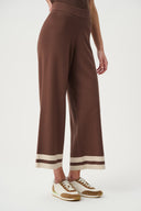 Joseph Ribkoff Striped Hem Knitted Culotte Style 271959