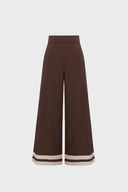 Joseph Ribkoff Striped Hem Knitted Culotte Style 271959
