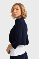 Joseph Ribkoff Midnight Blue Classic Bolero Style 213707