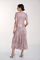 Frank Lyman A-line Midi Skirt & Top 2-Piece Set Style 268521