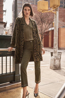 Joseph Ribkoff Iguana Satin Straight Top Style 243057