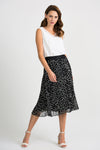 Joseph Ribkoff Black-Vanilla Skirt Style 201255