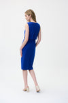 Joseph Ribkoff Royal Grommet Detail Dress Style 221061