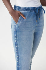 Joseph Ribkoff Light Blue Denim Pants Style 222922