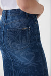 Joseph Ribkoff Denim Blue Skirt Style 222931