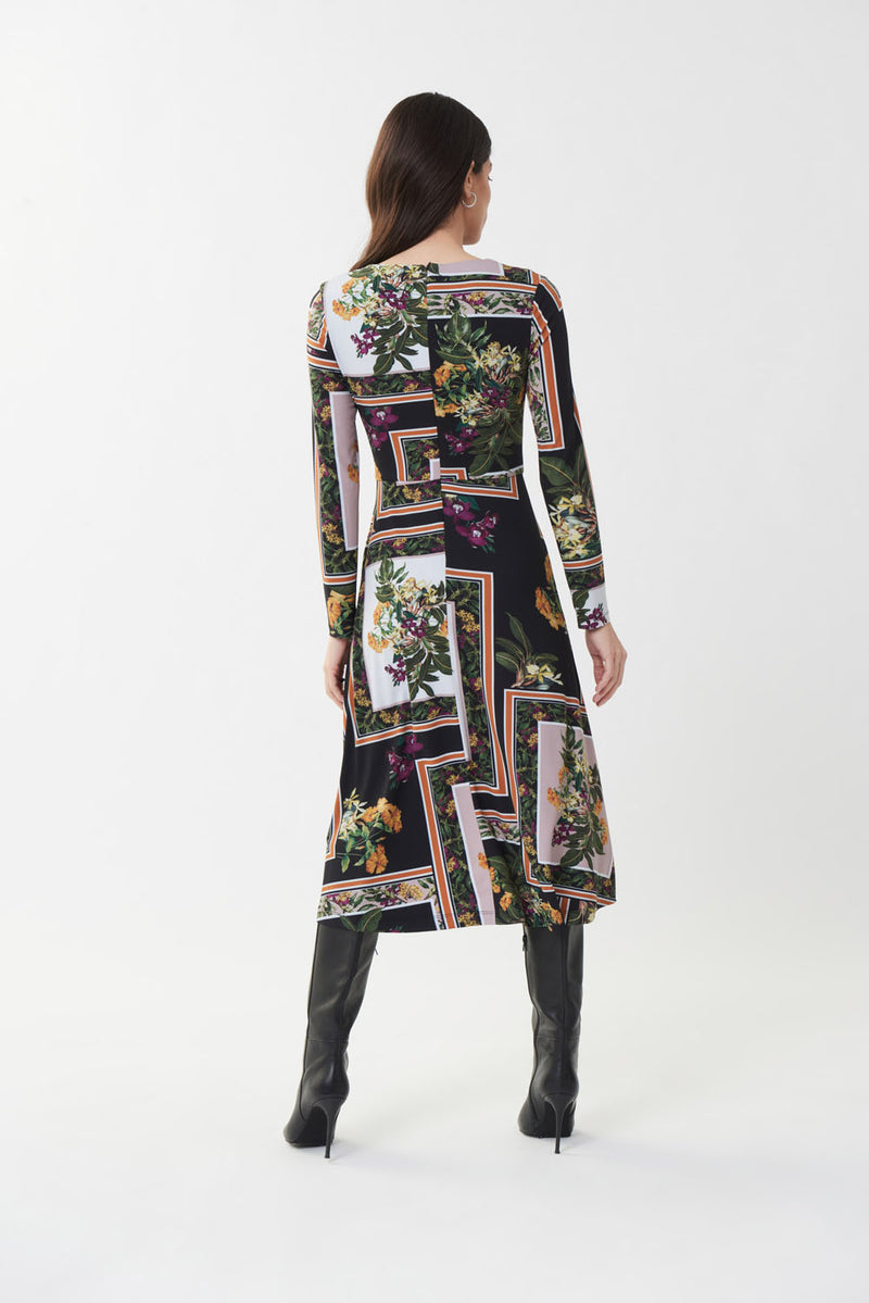 Joseph Ribkoff Multi Wrap Dress Style 223207