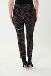 Joseph Ribkoff Black-Multi Pants Style 223243