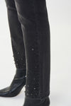 Joseph Ribkoff Charcoal Grey Denim Pants Style 223925
