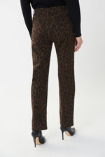 Joseph Ribkoff Brown-Black Denim Pants Style 223934