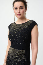 Joseph Ribkoff Black Dress Style 224077