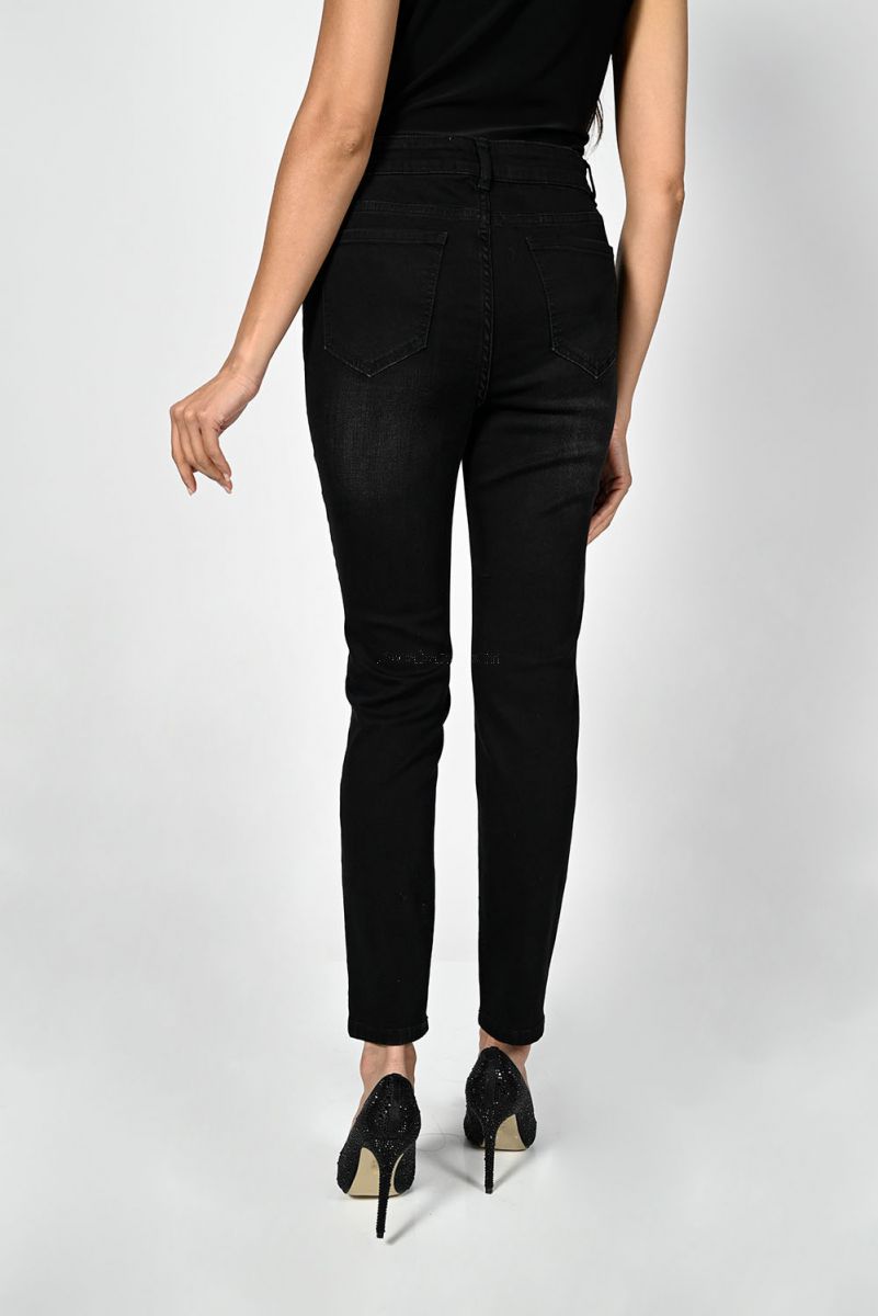 Frank Lyman Charcoal Denim Jean Pants Style 224543U