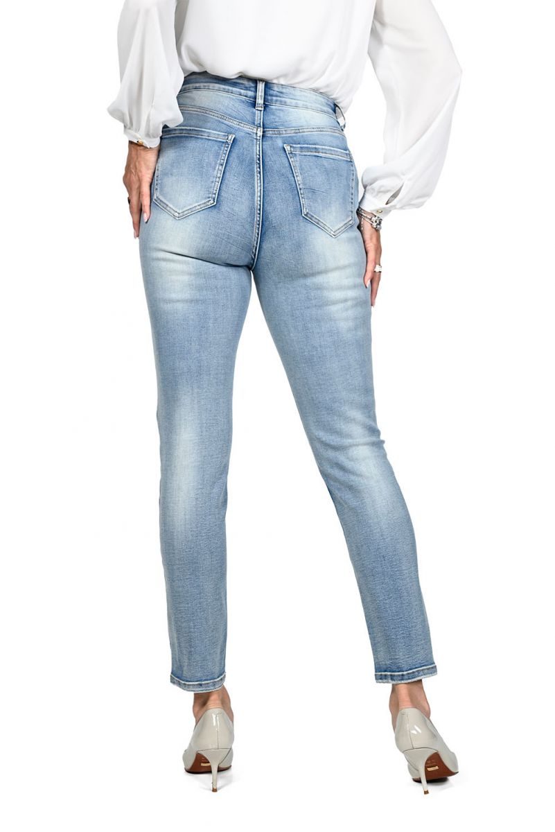 Frank Lyman Blue Denim Jean Pants Style 236648U